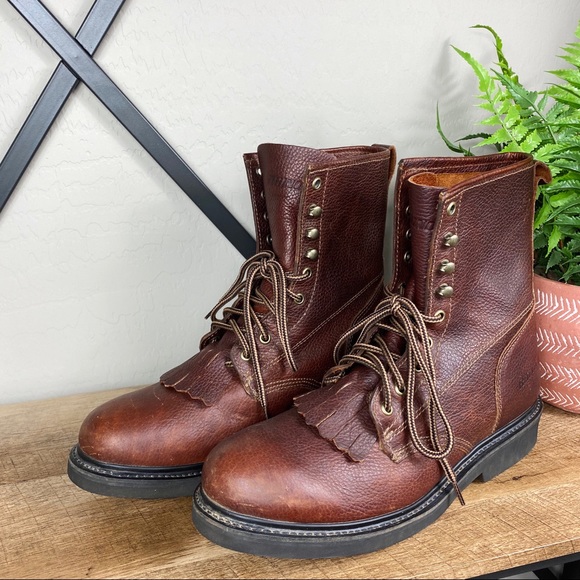 Rhino Other - SOLD Rhino Leather Western Style Work Boots